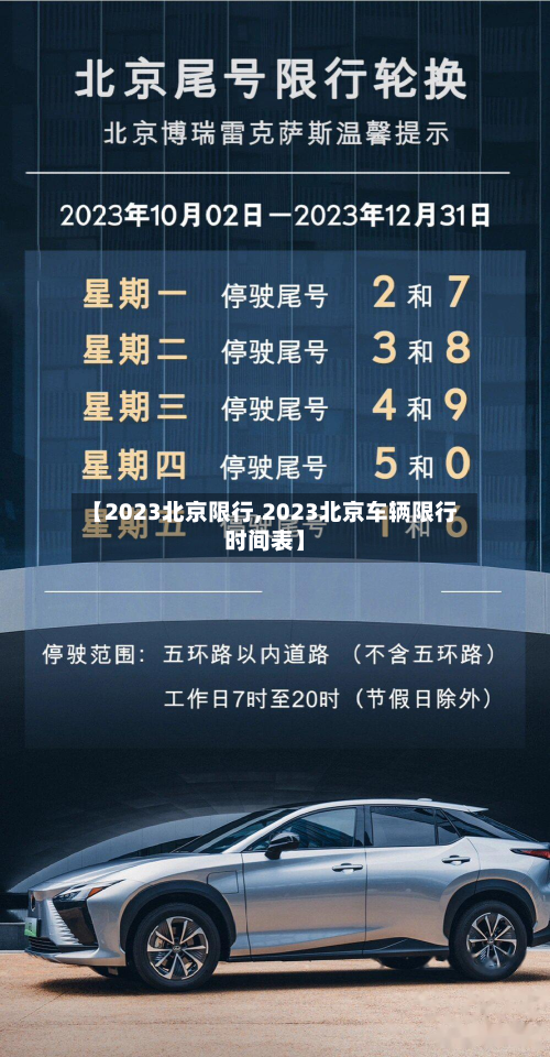 【2023北京限行,2023北京车辆限行时间表】-第2张图片