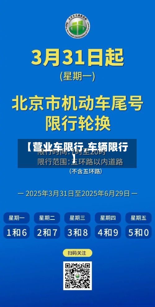 【营业车限行,车辆限行】-第2张图片