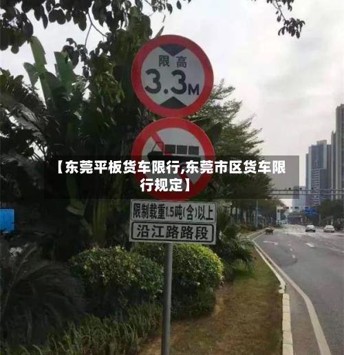 【东莞平板货车限行,东莞市区货车限行规定】