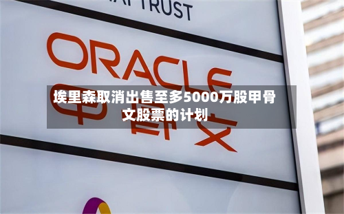 埃里森取消出售至多5000万股甲骨文股票的计划-第3张图片
