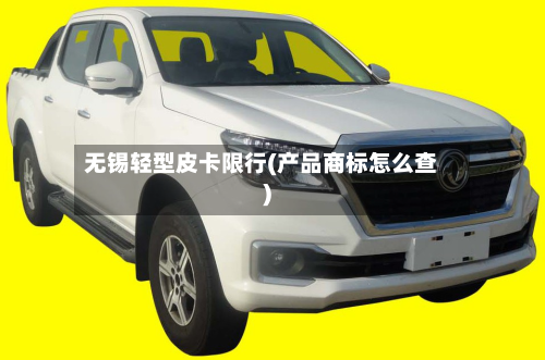 无锡轻型皮卡限行(产品商标怎么查)