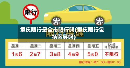 重庆限行是全市限行吗(重庆限行包括区县吗)-第2张图片