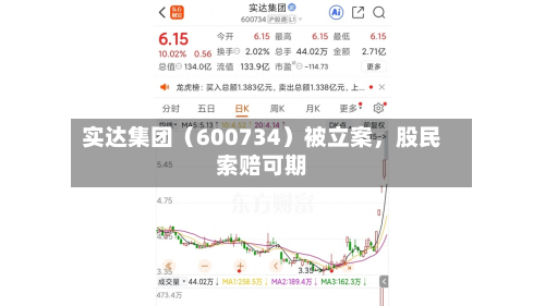 实达集团（600734）被立案	，股民索赔可期-第3张图片
