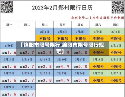 【绵阳市限号限行,绵阳市限号限行规定】