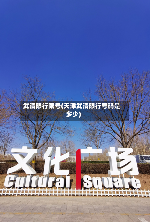 武清限行限号(天津武清限行号码是多少)-第2张图片
