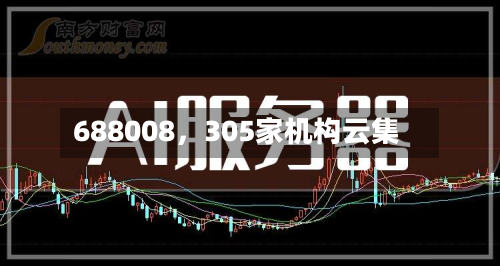 688008，305家机构云集