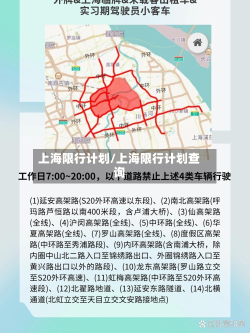 上海限行计划/上海限行计划查询-第1张图片