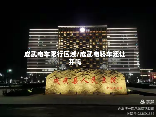 成武电车限行区域/成武电轿车还让开吗-第2张图片