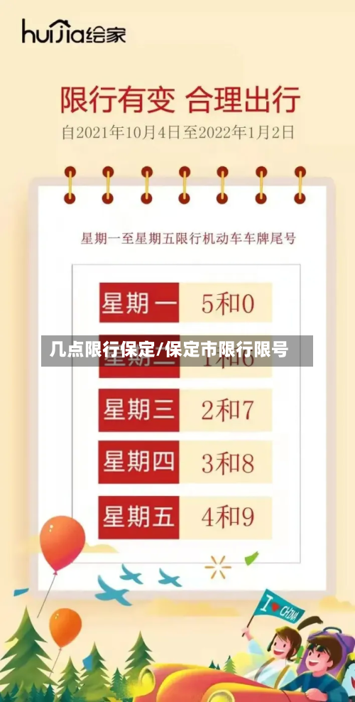 几点限行保定/保定市限行限号