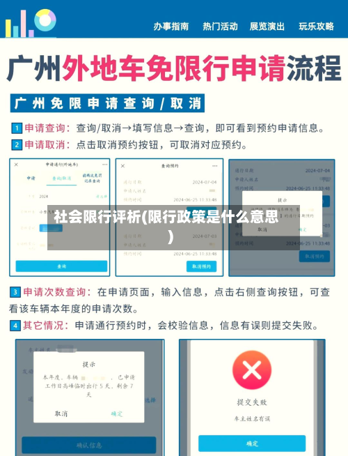 社会限行评析(限行政策是什么意思)-第3张图片