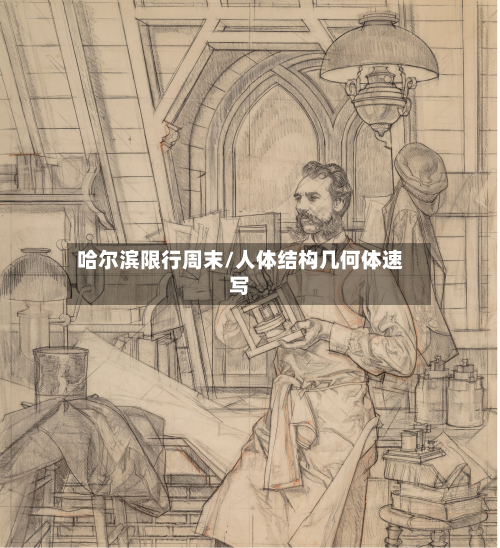 哈尔滨限行周末/人体结构几何体速写